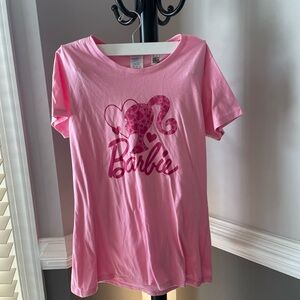 Barbie Heart Design Pink Tee for Kids